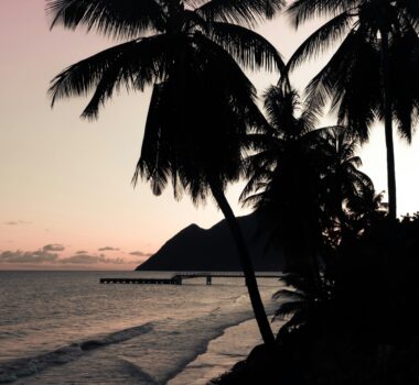 Trois ilets coucher de soleil