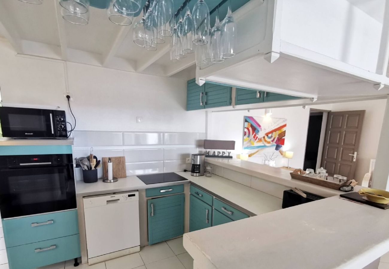 Villa in Sainte-Anne - Villa Sainte anne Ref G169A 5ch vue piscine plage