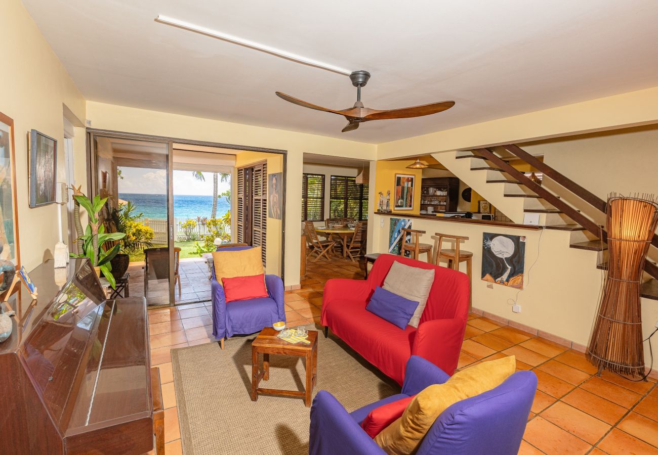 Villa in Le Diamant - Villa au Diamant Ref M133 5 ch jardin face mer