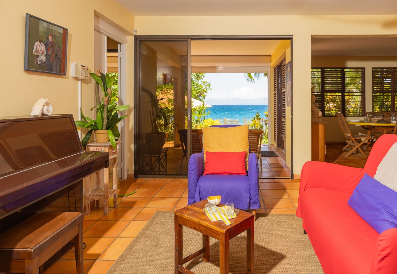 Villa in Le Diamant - Villa au Diamant Ref M133 5 ch jardin face mer