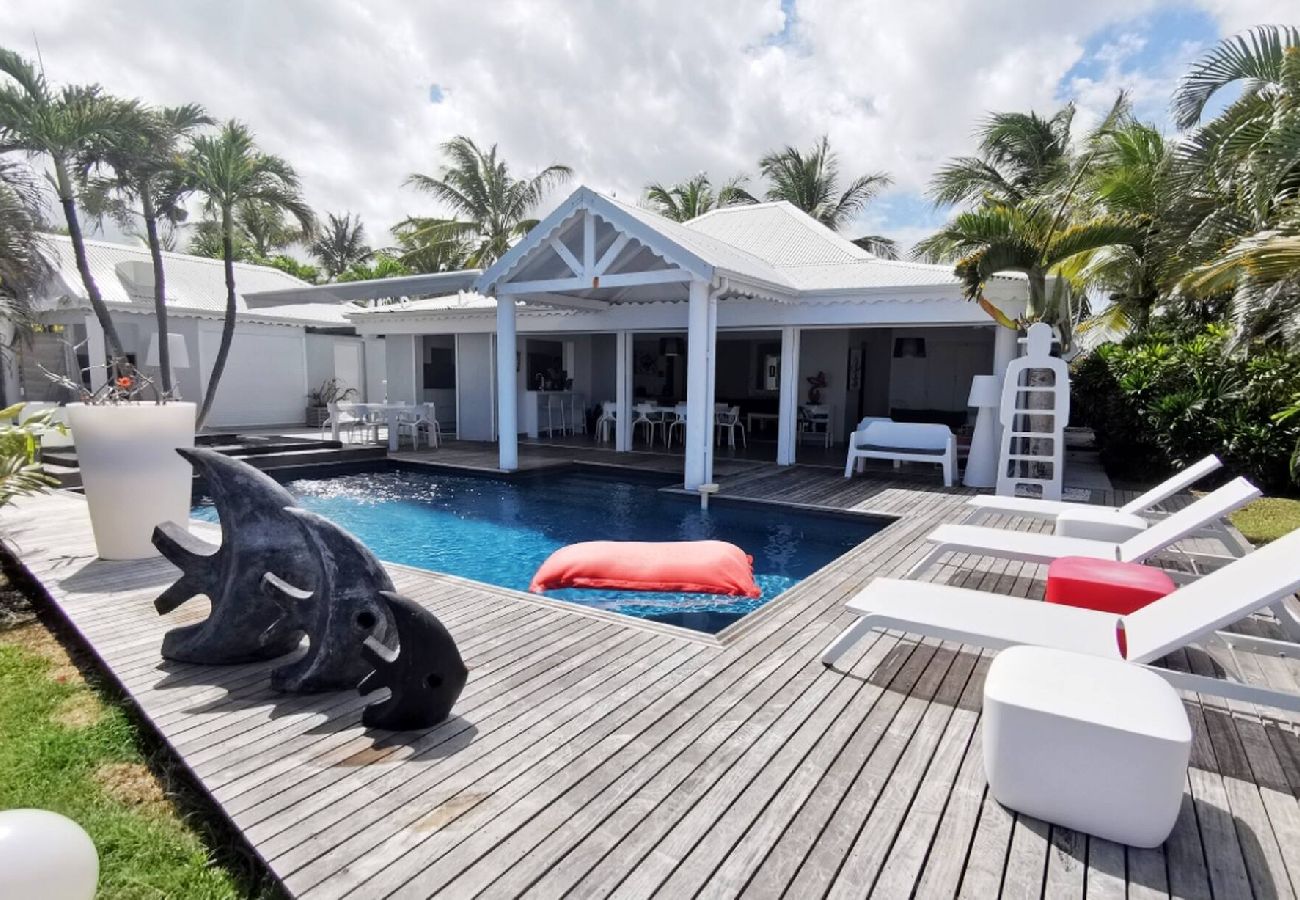 Villa in Saint-François - Villa Saint François Ref G192 4 ch piscine vue mer