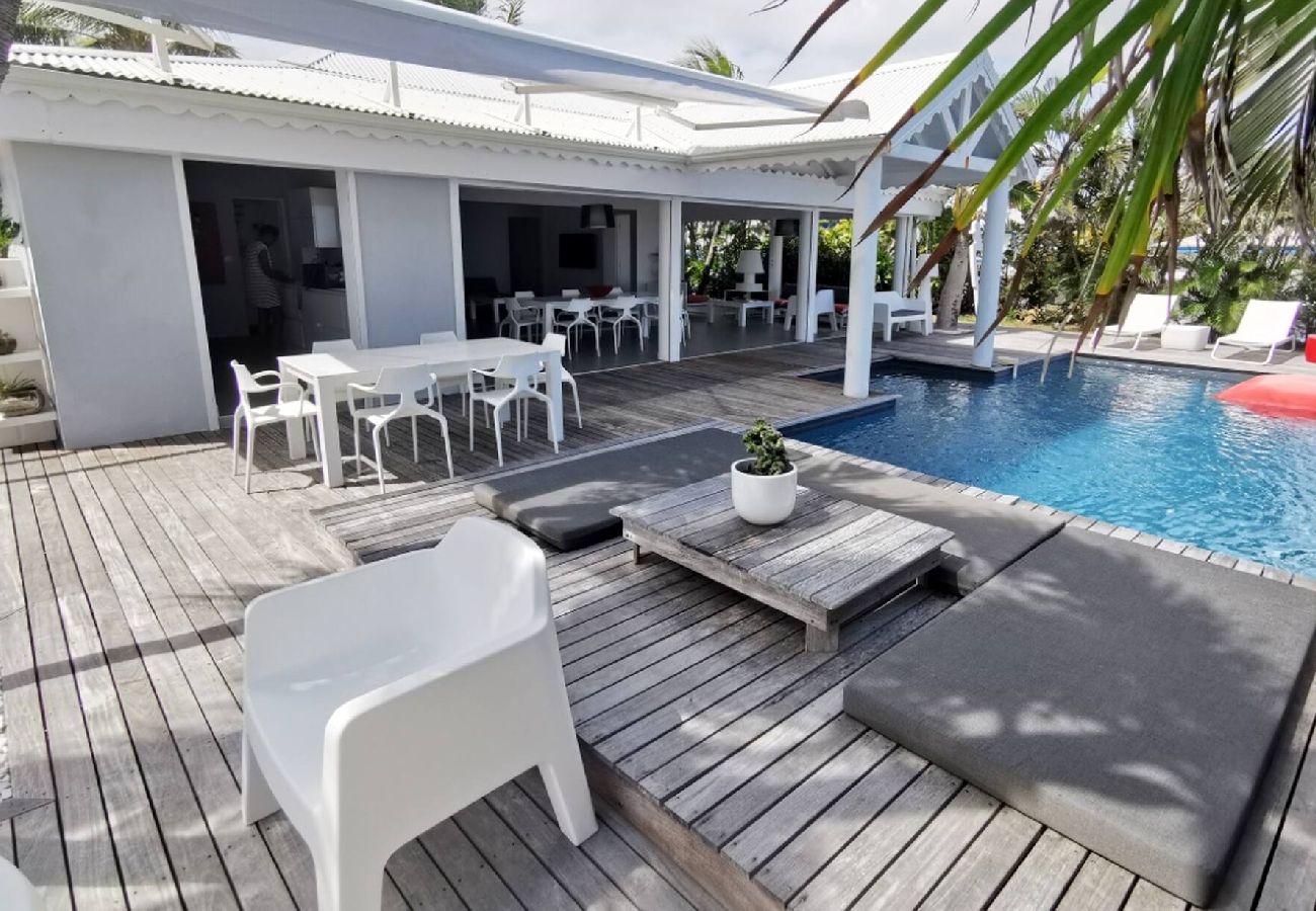Villa in Saint-François - Villa Saint François Ref G192 4 ch piscine vue mer