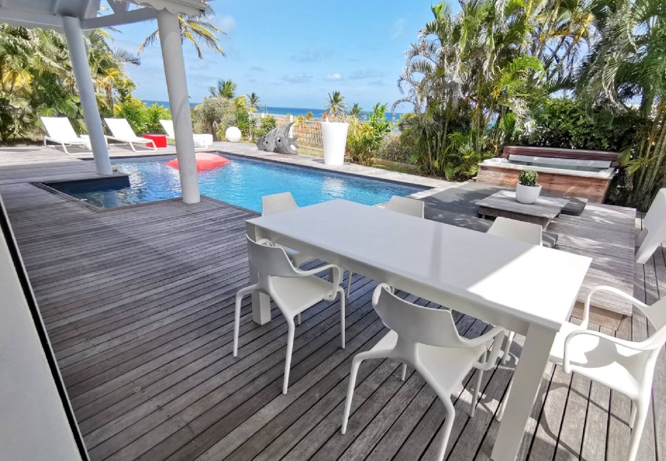 Villa in Saint-François - Villa Saint François Ref G192 4 ch piscine vue mer