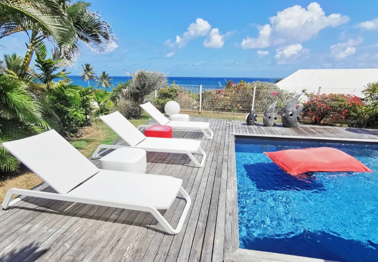 Villa in Saint-François - Villa Saint François Ref G192 4 ch piscine vue mer