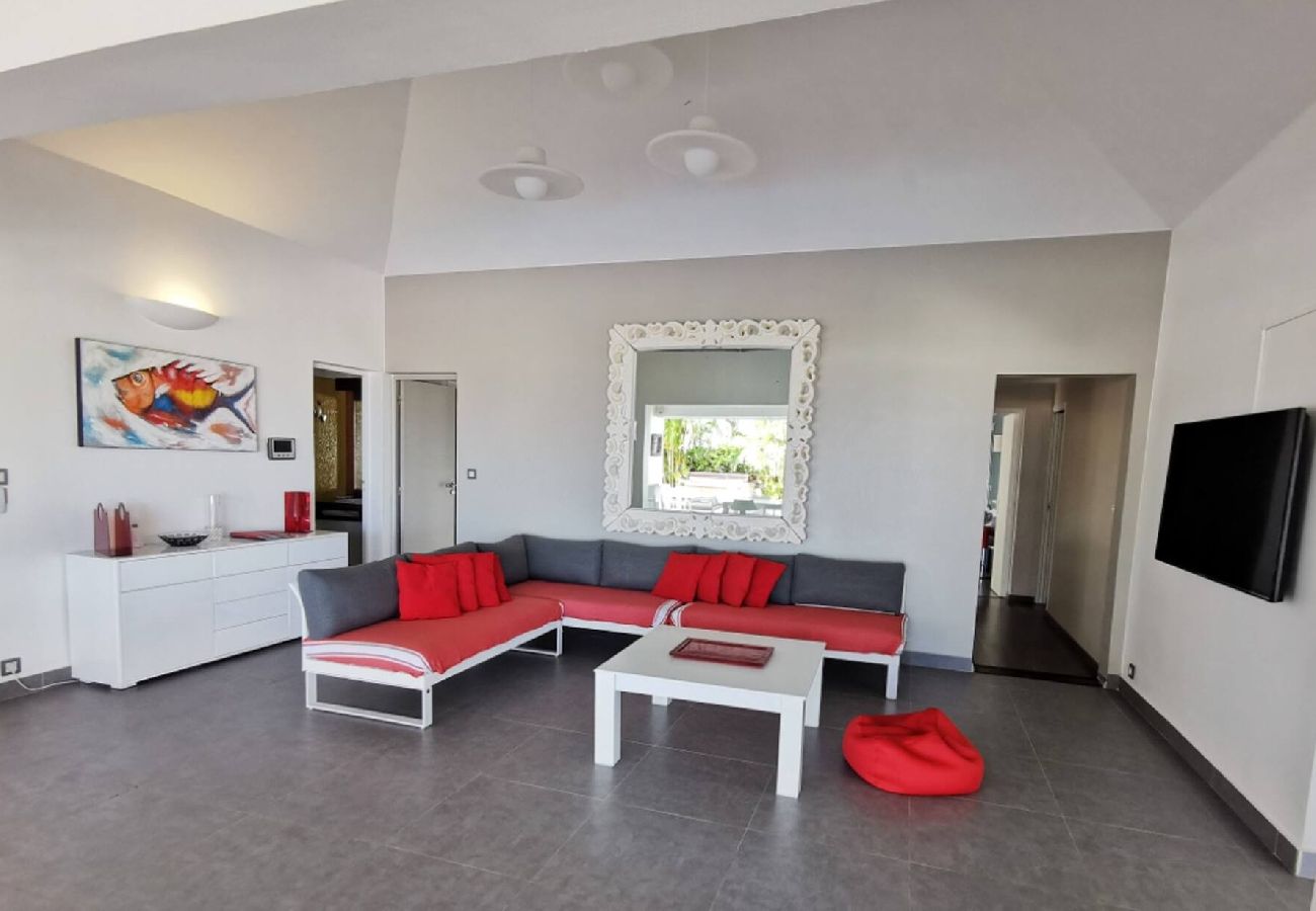 Villa in Saint-François - Villa Saint François Ref G192 4 ch piscine vue mer
