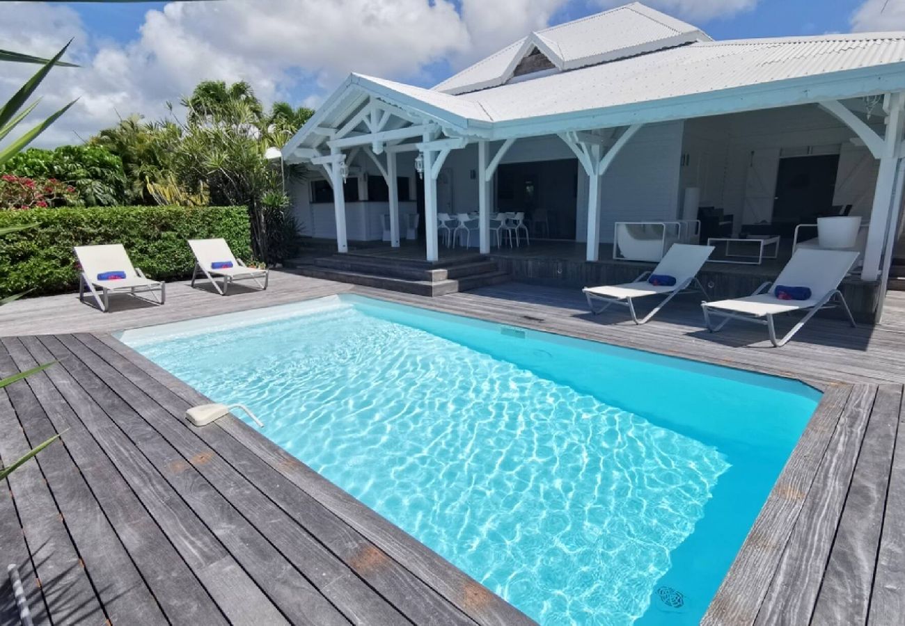 Villa in Sainte-Anne - Villa à Sainte Anne Ref G154A 3 ch piscine vue mer