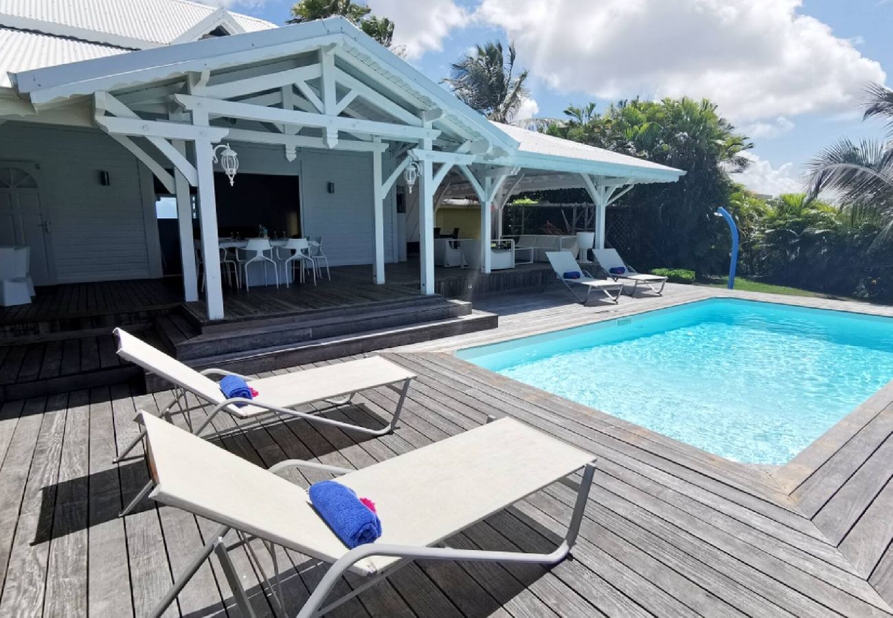 Villa in Sainte-Anne - Villa à Sainte Anne Ref G154A 3 ch piscine vue mer