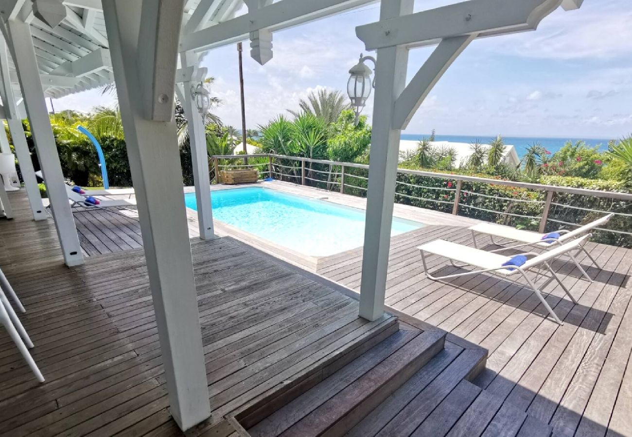 Villa in Sainte-Anne - Villa à Sainte Anne Ref G154A 3 ch piscine vue mer