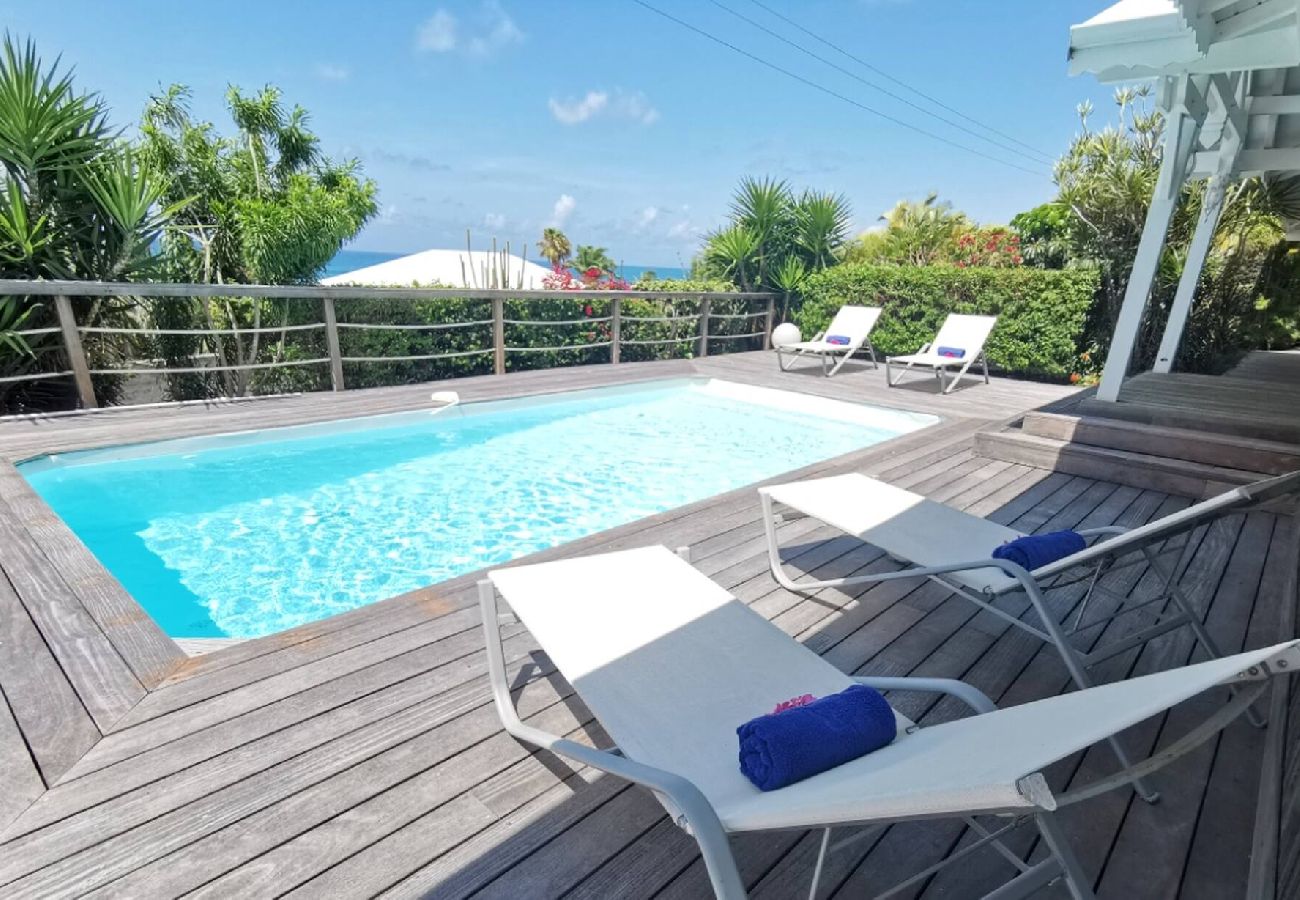 Villa in Sainte-Anne - Villa à Sainte Anne Ref G154A 3 ch piscine vue mer