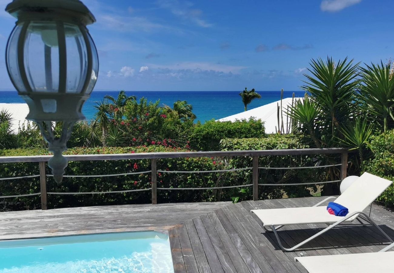 Villa in Sainte-Anne - Villa à Sainte Anne Ref G154A 3 ch piscine vue mer