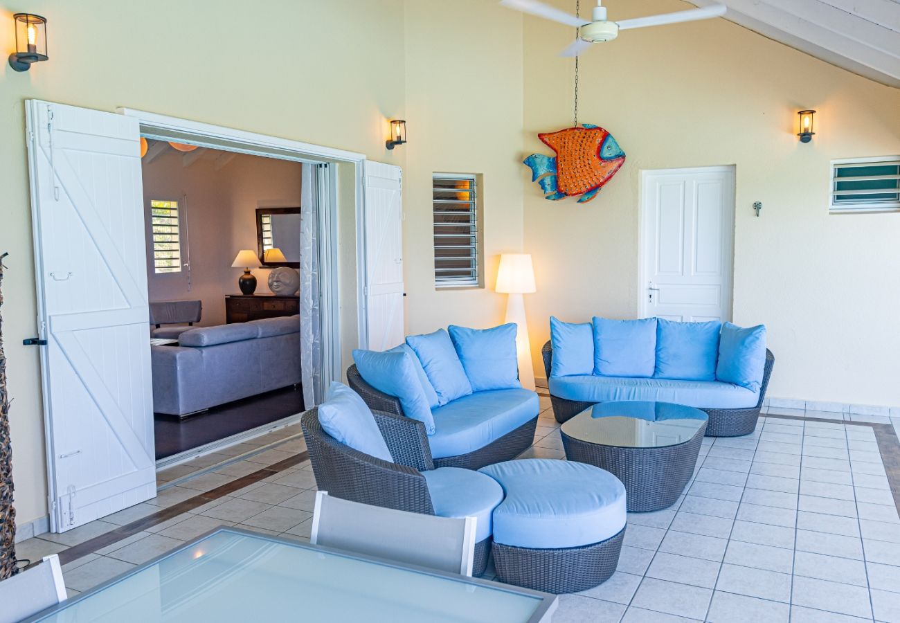 Villa in Deshaies - Villa à Deshaies G166A vue mer 3ch piscine