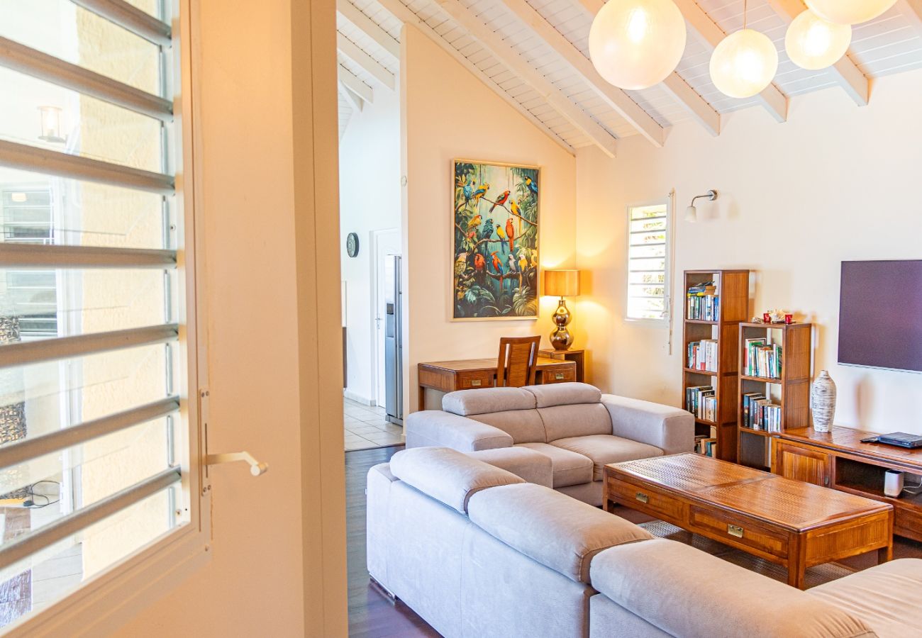 Villa in Deshaies - Villa à Deshaies G166A vue mer 3ch piscine