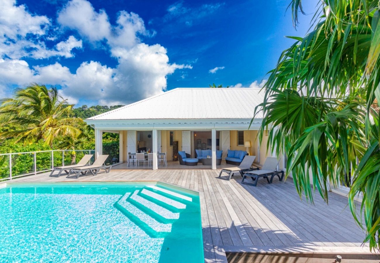 Villa in Deshaies - Villa à Deshaies G166A vue mer 3ch piscine