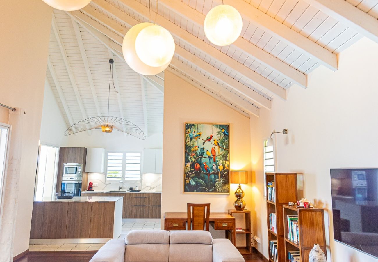 Villa in Deshaies - Villa à Deshaies G166A vue mer 3ch piscine