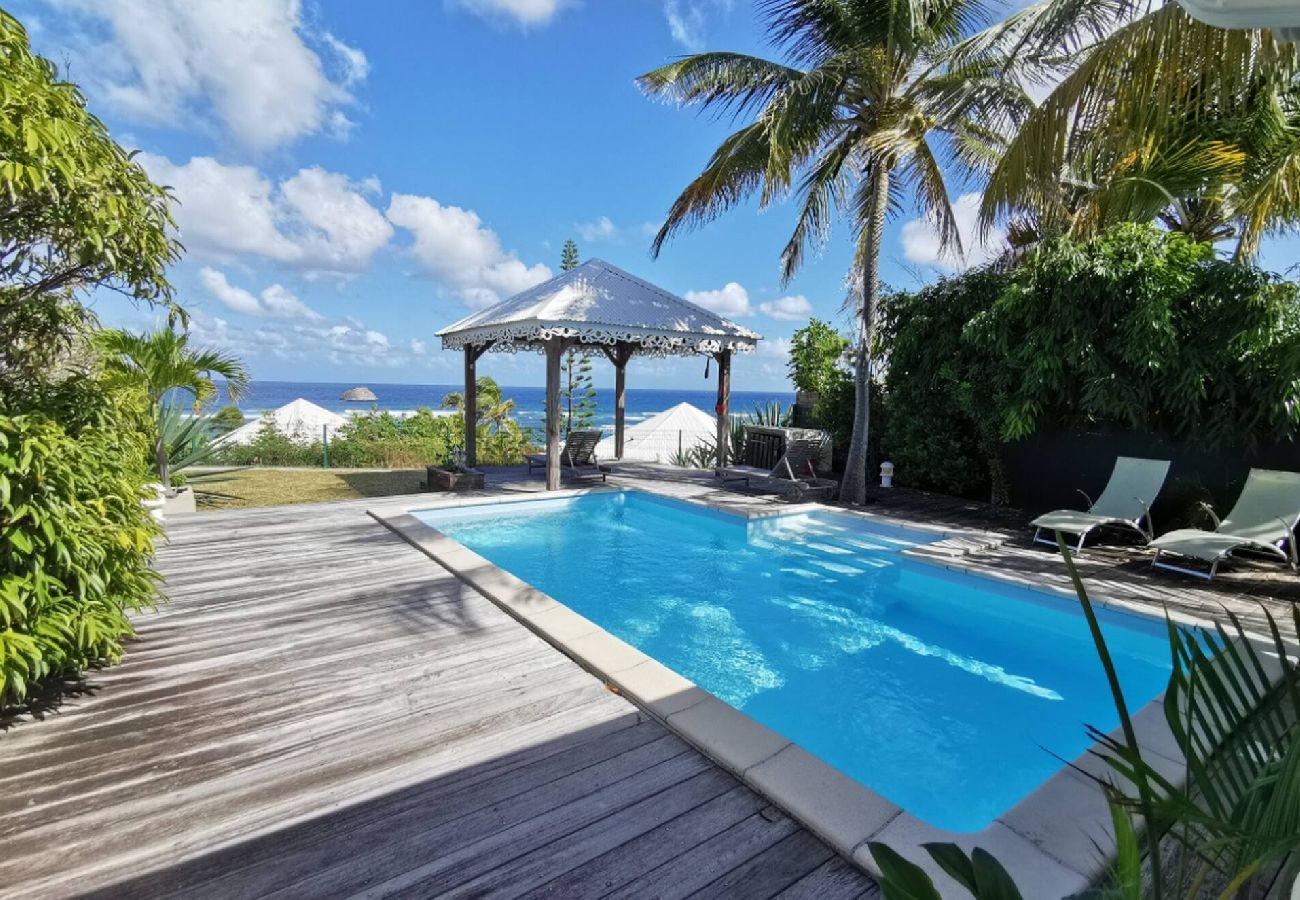 Villa in Saint-François - Villa Saint François Ref G044 2ch vue mer piscine