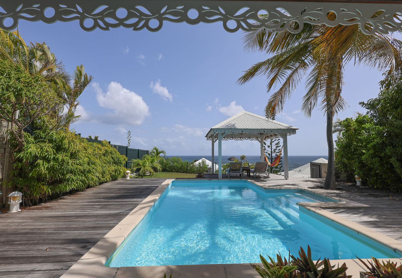 Villa in Saint-François - Villa Saint François Ref G044 2ch vue mer piscine