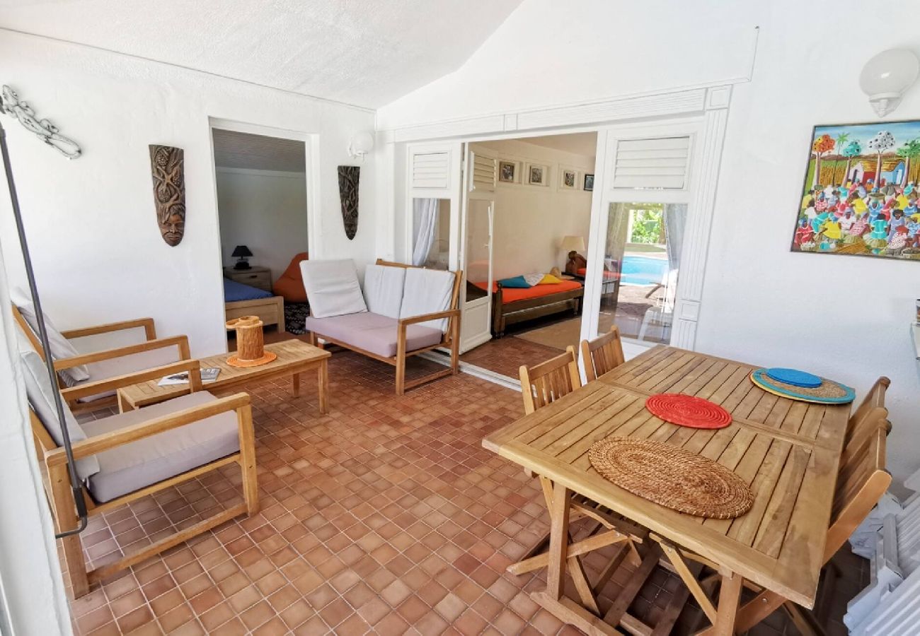 Villa in Saint-François - Villa à Saint François G014 - 2 chambres piscine