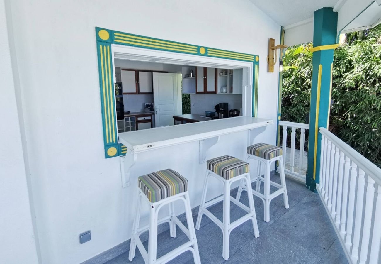 Villa in Saint-François - Villa à Saint-François G132A 3 ch piscine vue mer