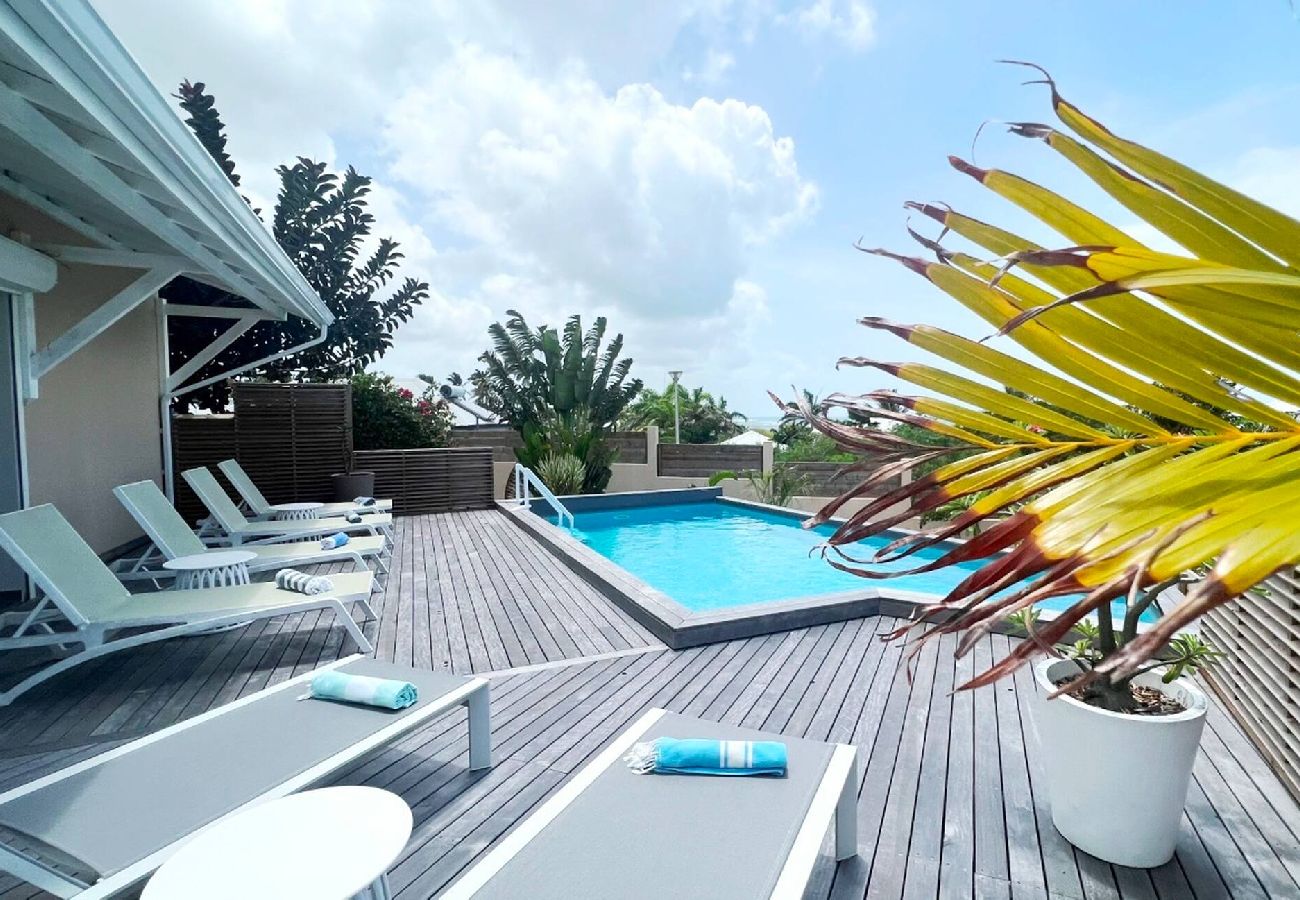 Villa in Sainte-Anne - Villa à Ste Anne G170 - 4 chambres piscine vue mer