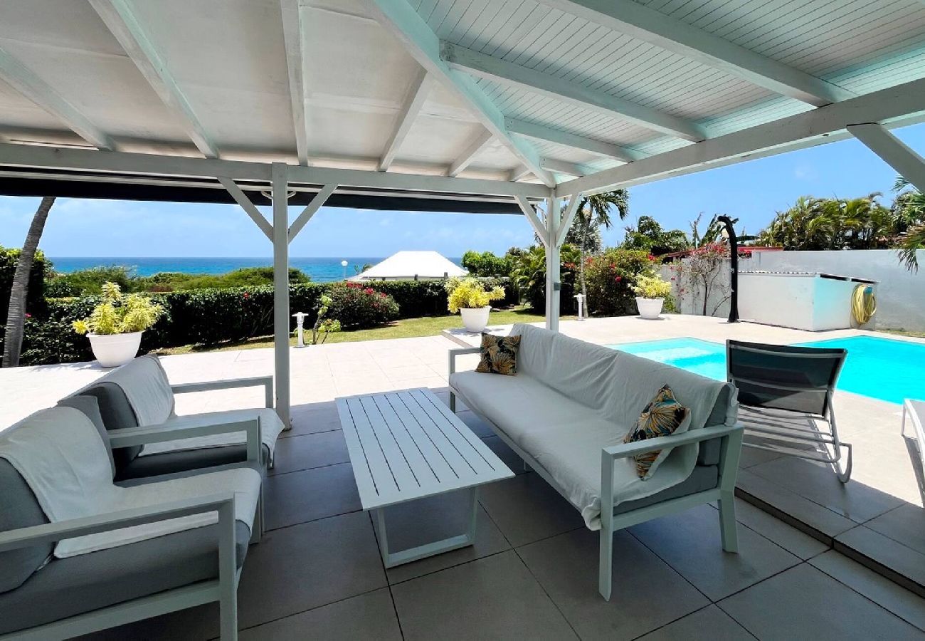 Villa in Saint-François - Villa à St François G160 - 3 ch piscine vue mer
