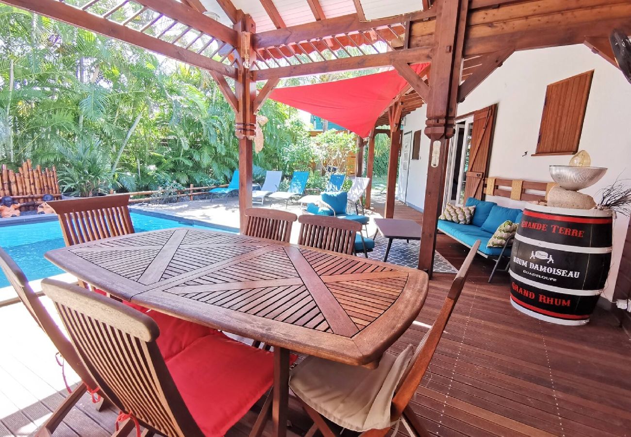Villa in Saint-François - Villa à Saint François G077 - 3 chambres piscine
