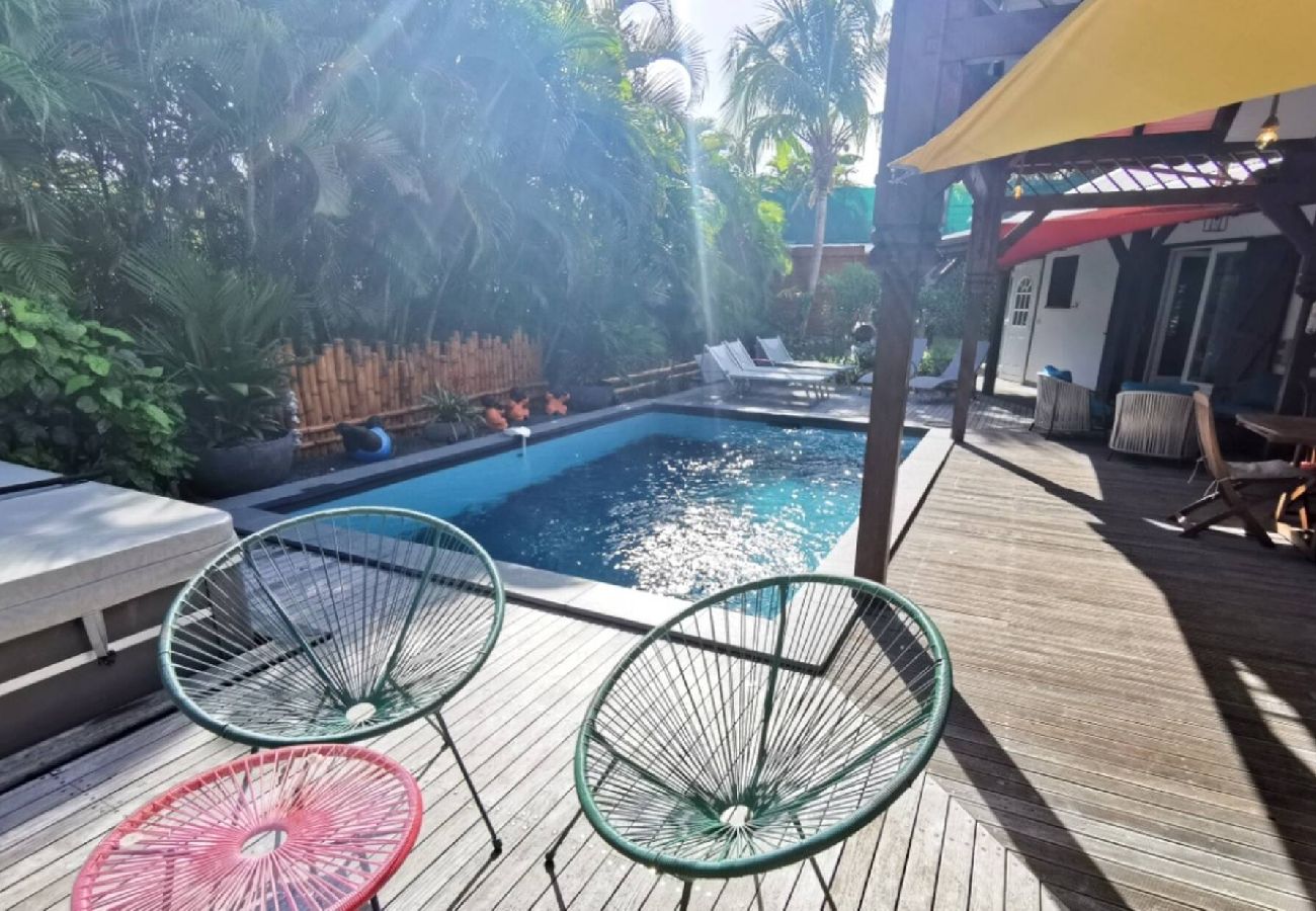 Villa in Saint-François - Villa à Saint François G077 - 3 chambres piscine