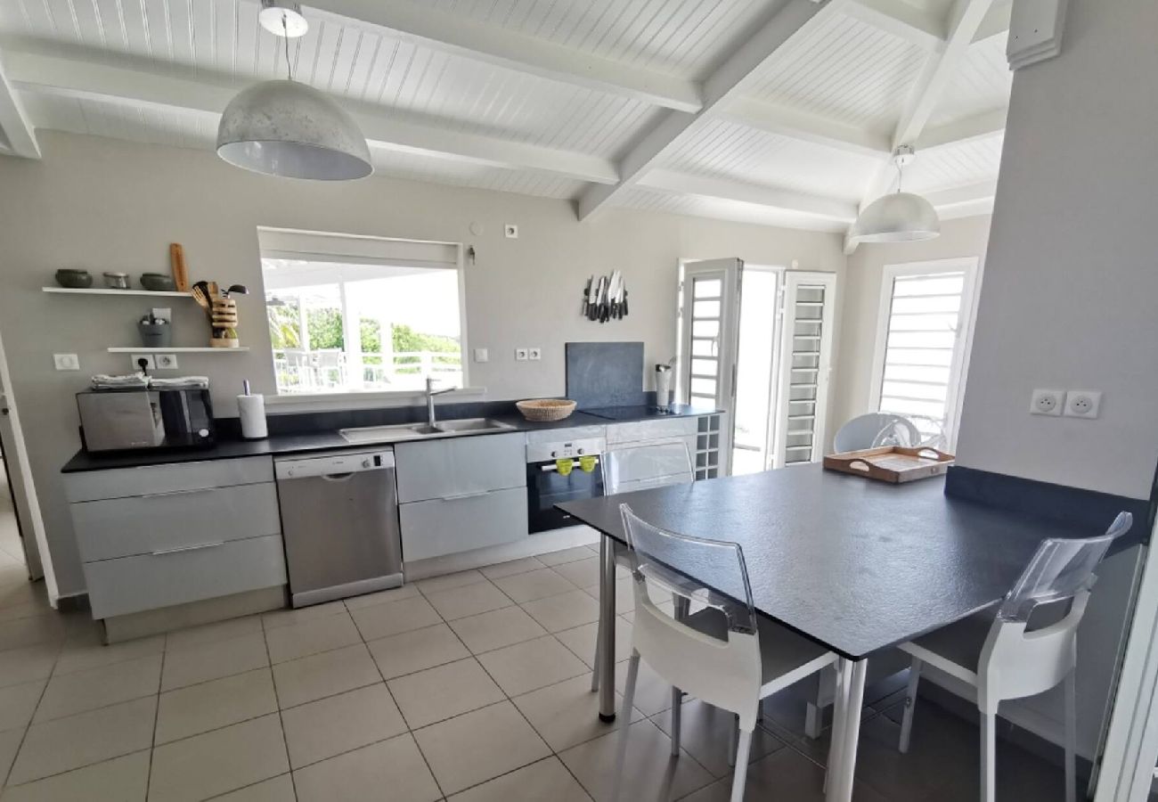 House in Saint-François - Villa G245 6ch piscine vue mer