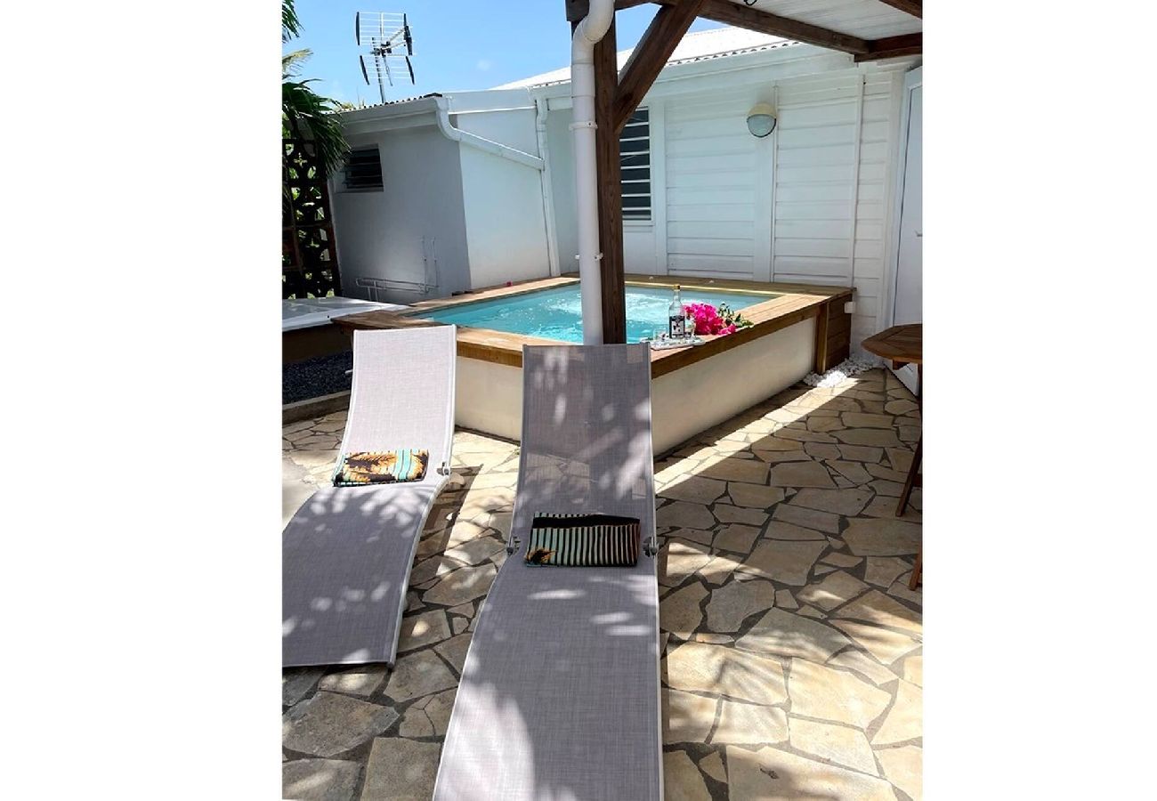 Villa in Saint-François - Bungalow à Saint François G007 - 1 chambre piscine