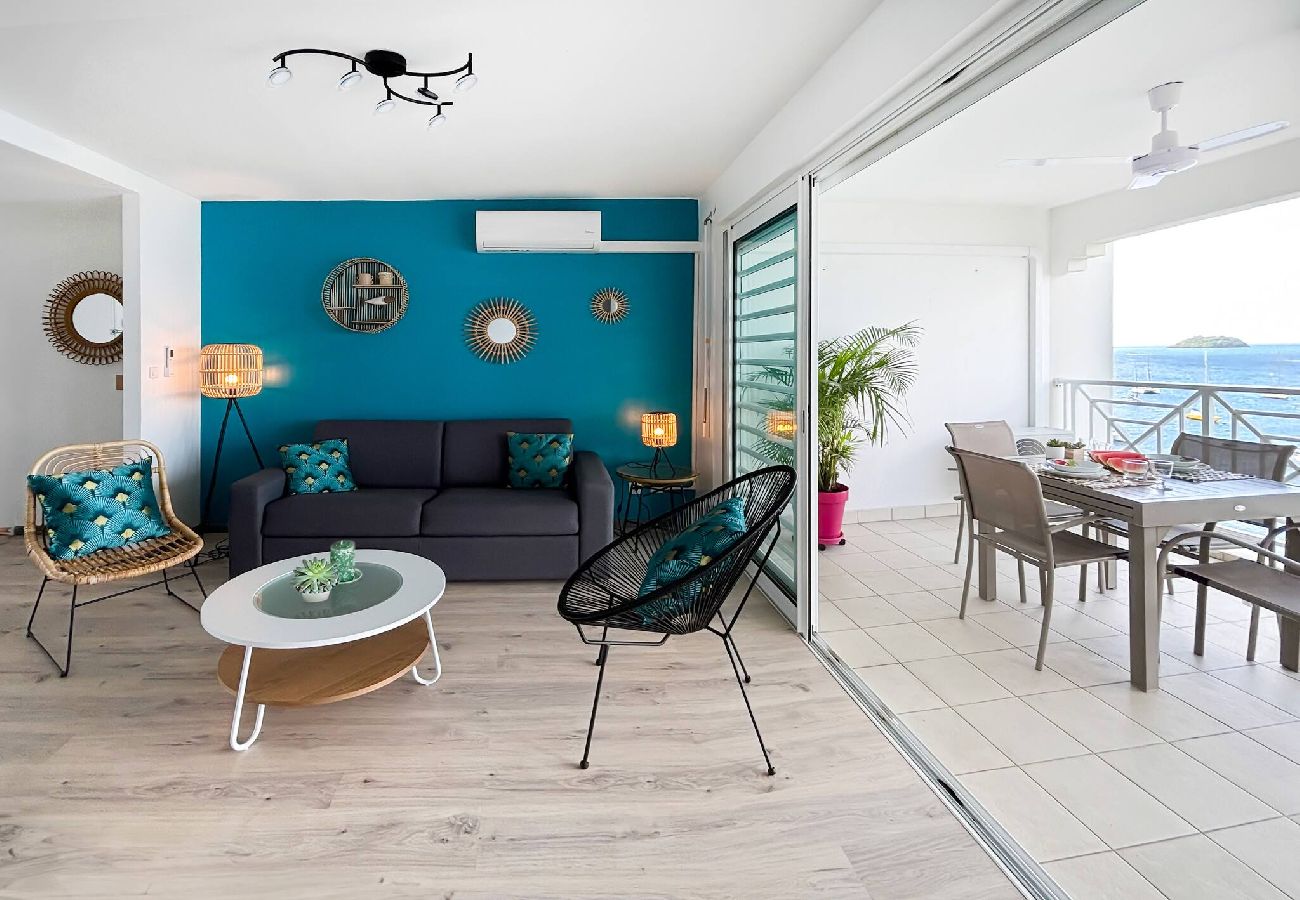 Apartment in Les Trois-Ilets - 543091 - T3 Bleu Lagoon, vue mer, plage