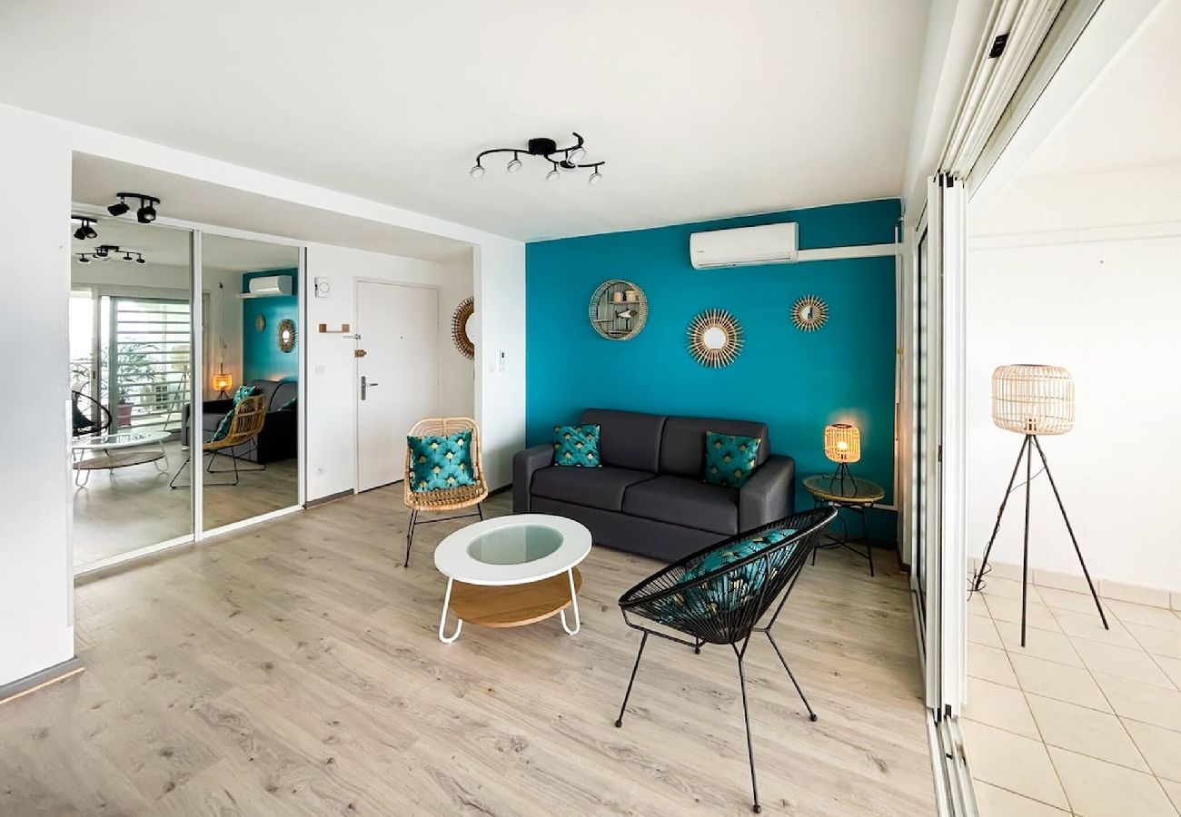 Apartment in Les Trois-Ilets - 543091 - T3 Bleu Lagoon, vue mer, plage