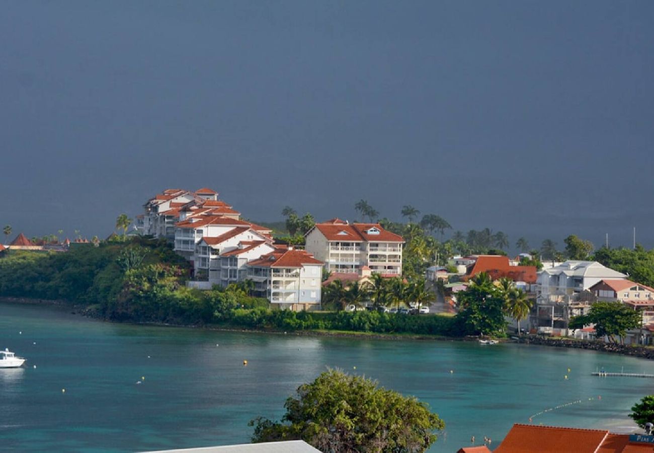 Apartment in Les Trois-Ilets - 543091 - T3 Bleu Lagoon, vue mer, plage
