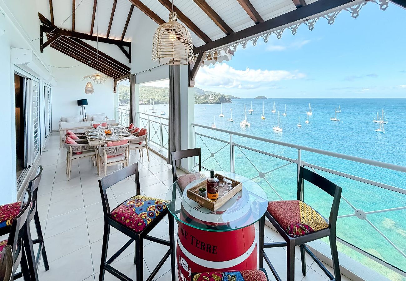 Apartment in Les Trois-Ilets - T5 Le Grand Bleu, vue mer,  plage a 100 mètres
