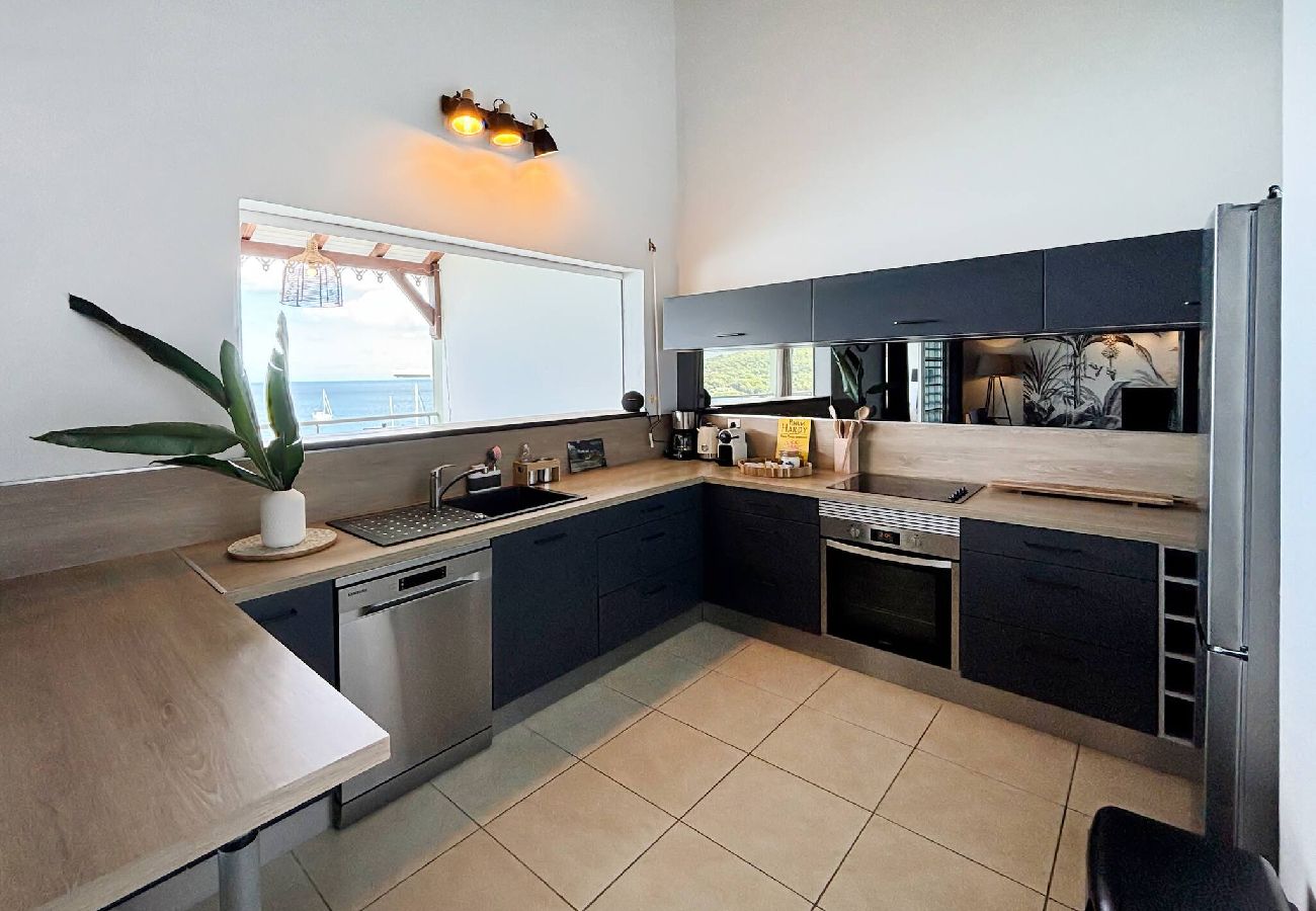 Apartment in Les Trois-Ilets - T5 Le Grand Bleu, vue mer,  plage a 100 mètres