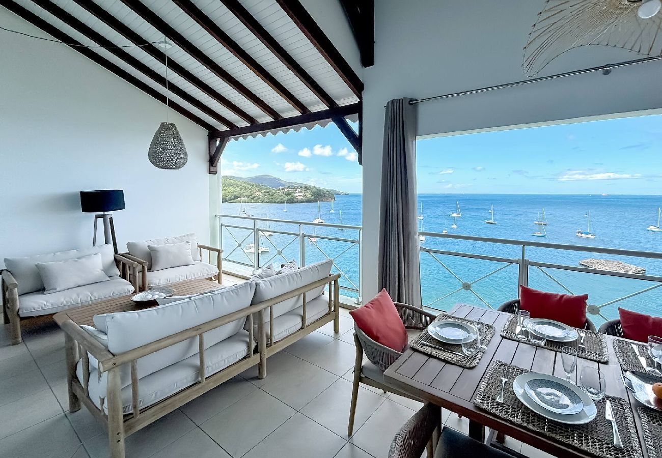 Apartment in Les Trois-Ilets - T5 Le Grand Bleu, vue mer,  plage a 100 mètres