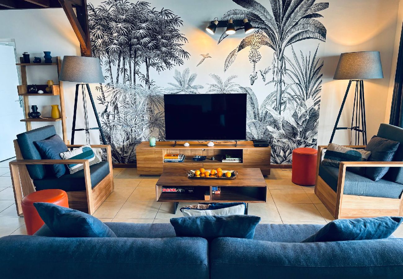 Apartment in Les Trois-Ilets - T5 Le Grand Bleu, vue mer,  plage a 100 mètres