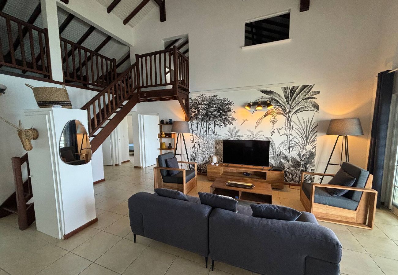 Apartment in Les Trois-Ilets - T5 Le Grand Bleu, vue mer,  plage a 100 mètres