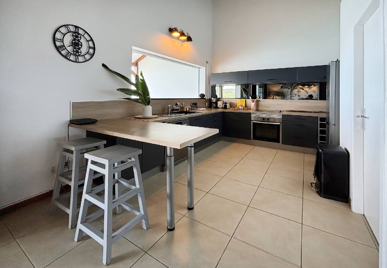 Apartment in Les Trois-Ilets - T5 Le Grand Bleu, vue mer,  plage a 100 mètres