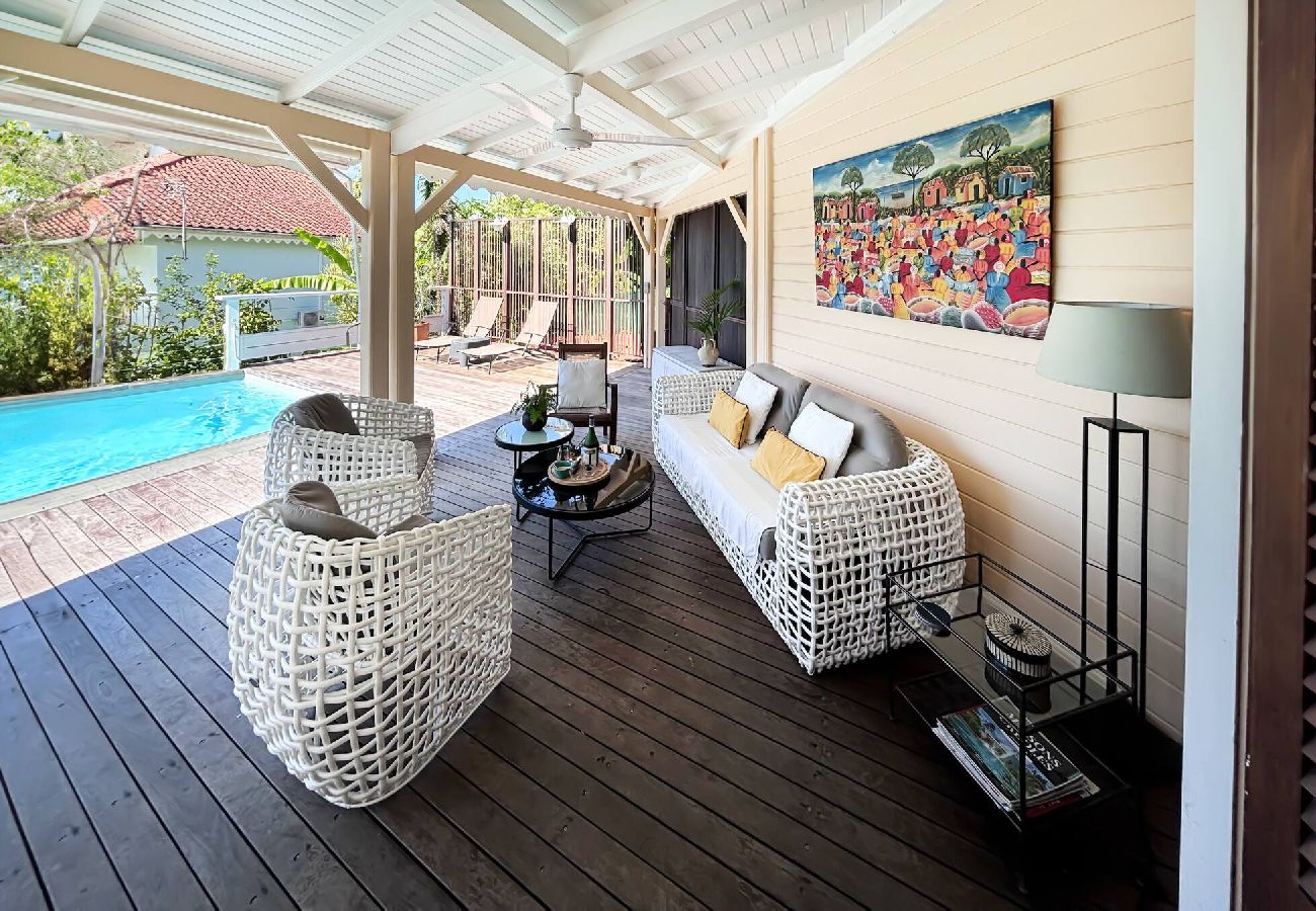 House in Les Trois-Ilets - Authentique maison créole Youka, 500m de la plage