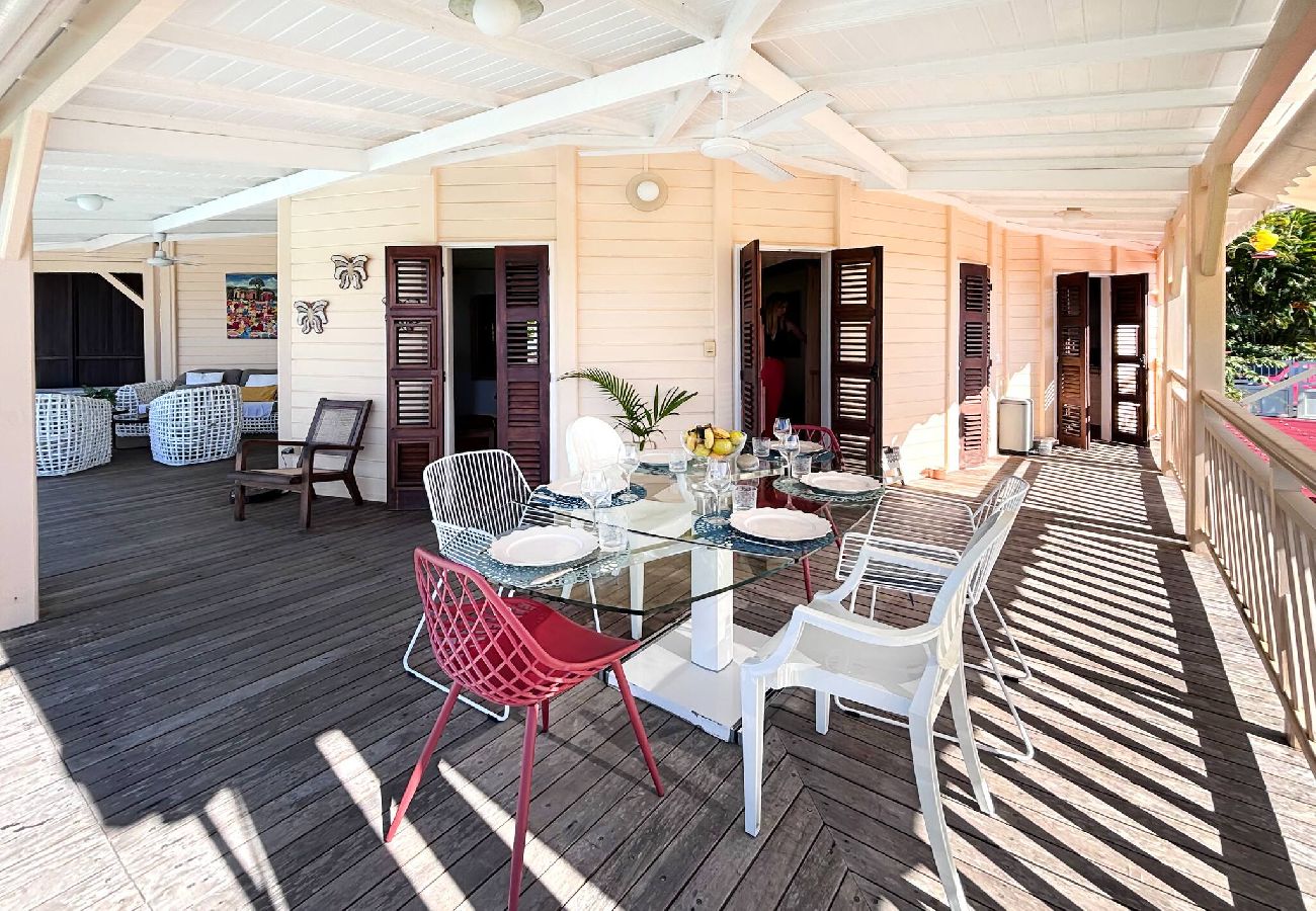 House in Les Trois-Ilets - Authentique maison créole Youka, 500m de la plage