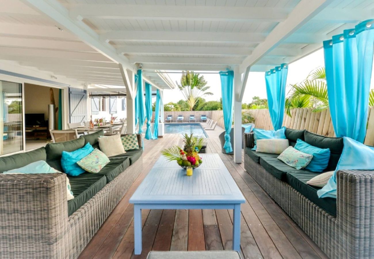 Villa in Saint-François - Villa St François 5 ch piscine 150m plage (G076)