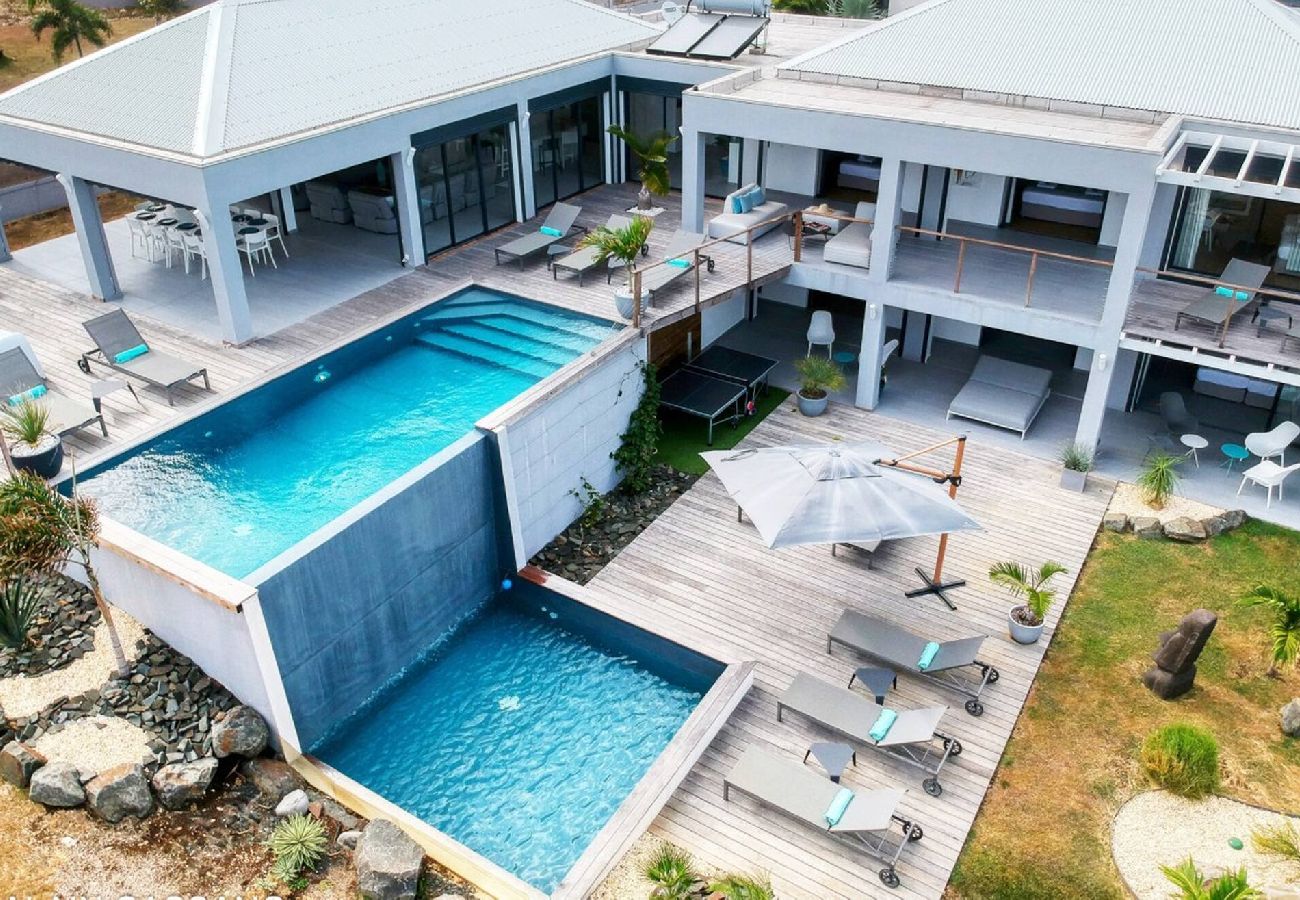 Villa in Sainte-Anne - Villa à Sainte Anne G275 - 6 ch piscine vue mer