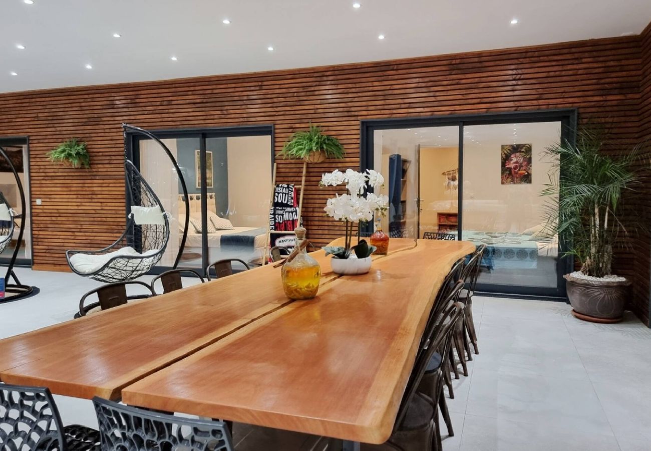 Villa in Saint-François - Villa à Saint François G204 - 7 ch piscine 15pers