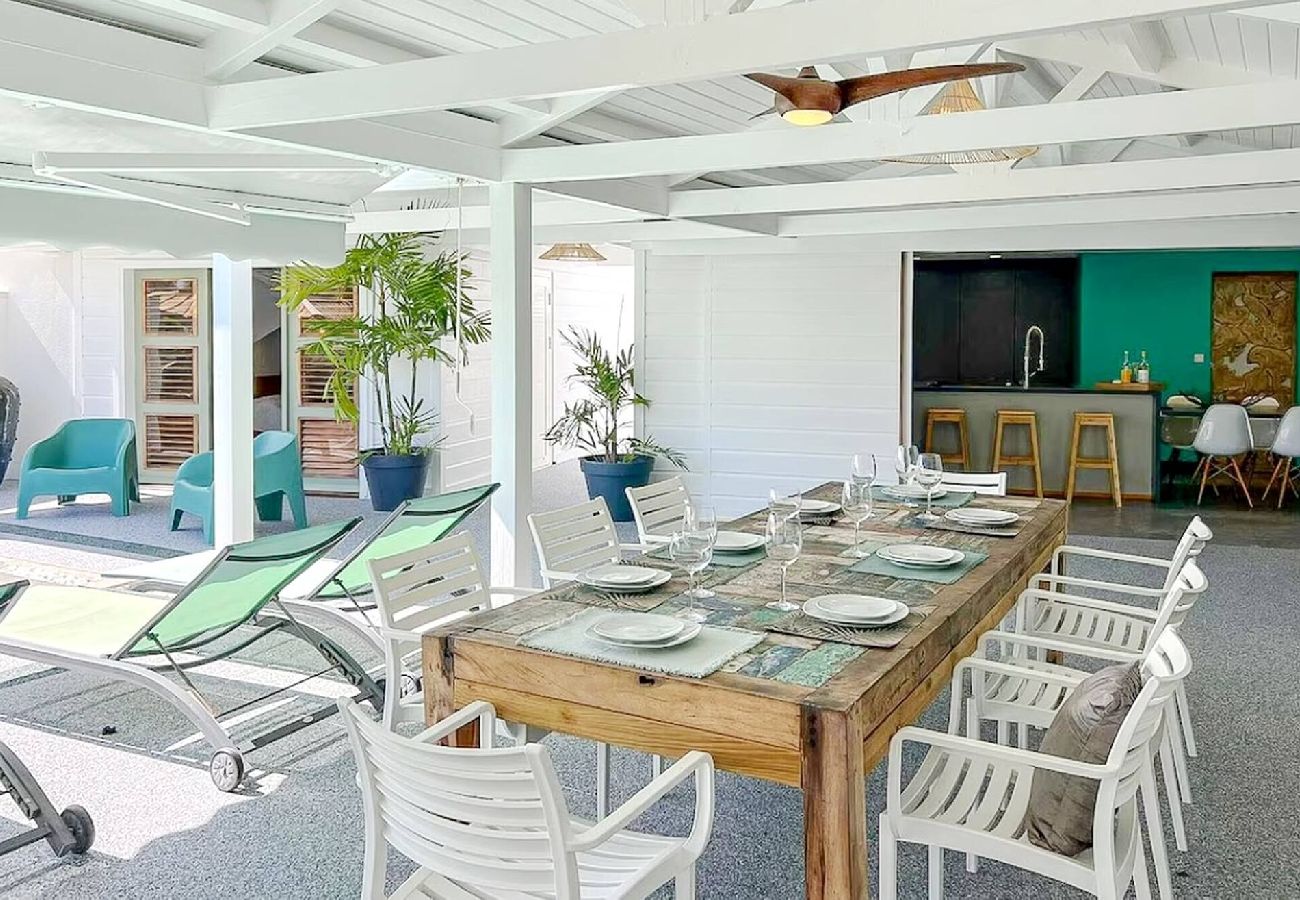 Villa in Saint-François - Villa à Saint François G212 - 4 ch piscine plage