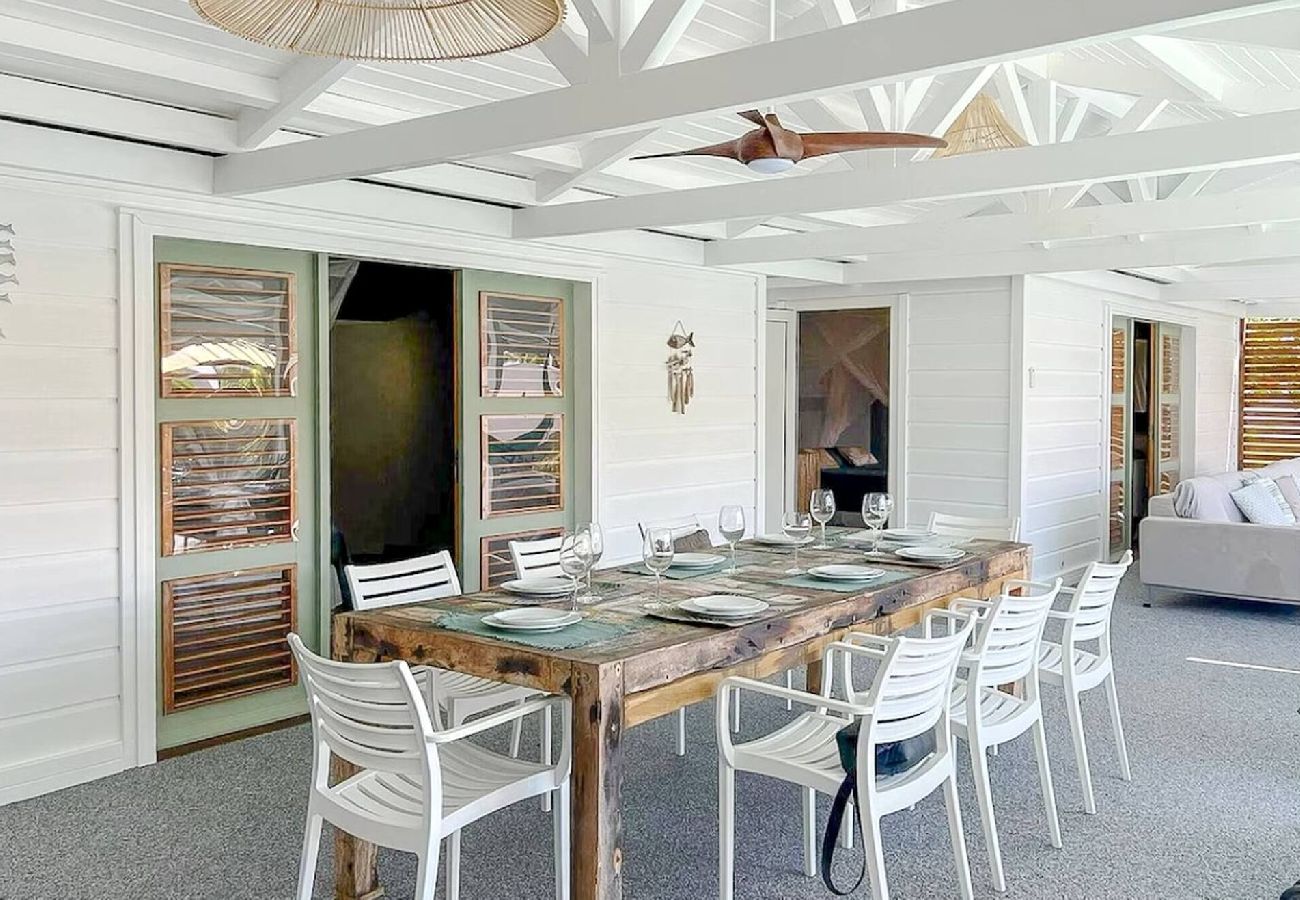 Villa in Saint-François - Villa à Saint François G212 - 4 ch piscine plage