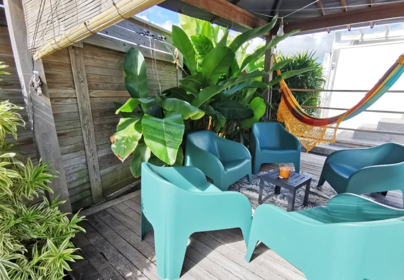 Villa in Saint-François - Villa à Saint François G212 - 4 ch piscine plage