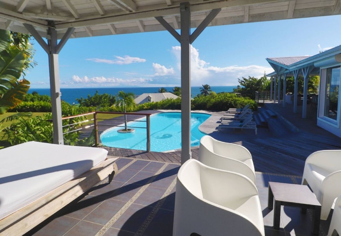 Villa in Sainte-Anne - Villa à Sainte Anne G194 - 4 ch piscine vue mer
