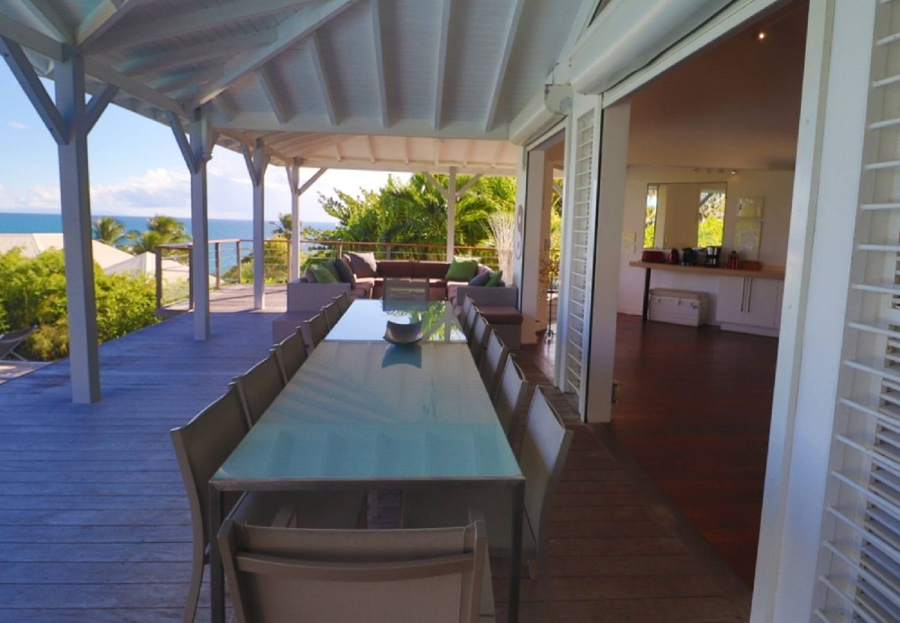 Villa in Sainte-Anne - Villa à Sainte Anne G194 - 4 ch piscine vue mer