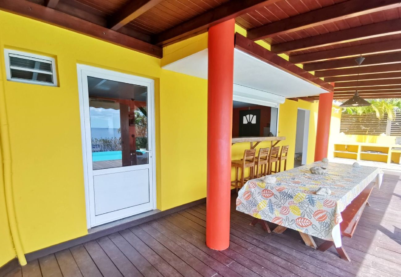 Villa in Pointe-Noire - Villa à Pointe Noire G187D vue mer 12 pers piscine