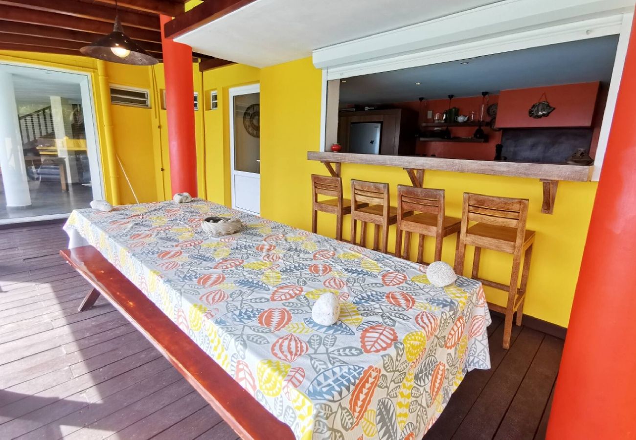Villa in Pointe-Noire - Villa à Pointe Noire G187D vue mer 12 pers piscine