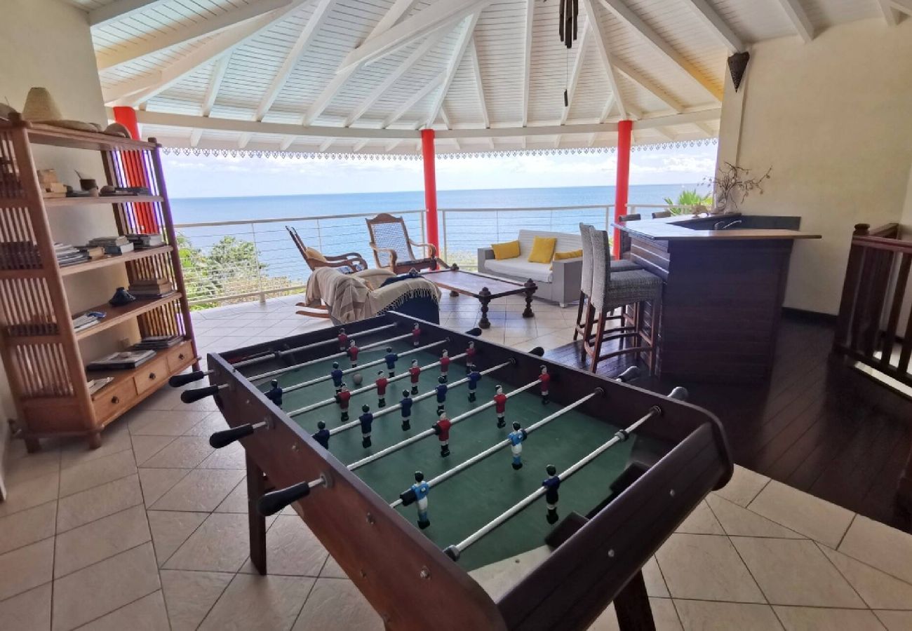 Villa in Pointe-Noire - Villa à Pointe Noire G187D vue mer 12 pers piscine